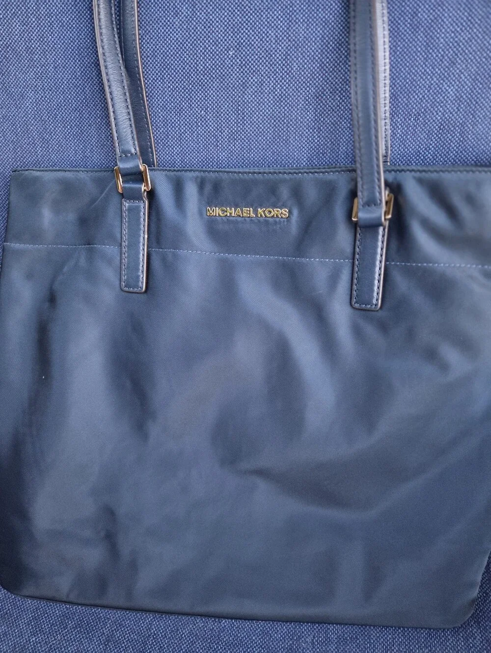 Michael Kors Navy Tote Bag
